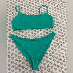 Lulus Turquoise bikini